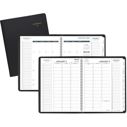AT-A-GLANCE 1170950V05 APPOINTMENT BOOK,WEEK/MONTH,JAN-DEC