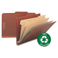 SMEAD MANUFACTURING CO. 19093 CLASSIFICATION FOLDER,6 DIVIDERS,10/BX
