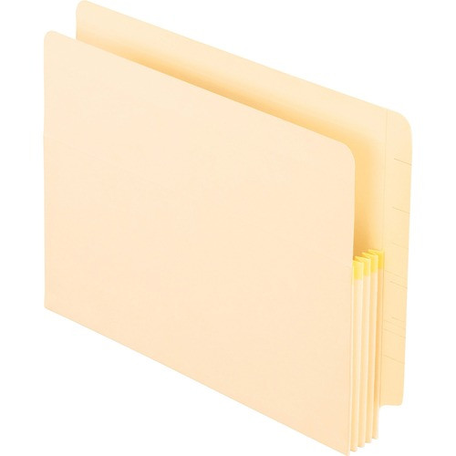 PENDAFLEX 12812 FILE POCKETS,END TAB,MANILA,25/BX