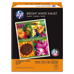 HEWLETT PACKARD 20300-0 BRIGHT WHITE INKJET PAPER,97 BRIGHT,24LB