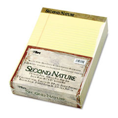 TOPS MANUFACTURING CO. 74890 SECOND NATURE RECYCLED PAD,LEGAL,DOZEN