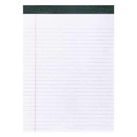 ROARING SPRING PAPER PRODUCTS 74713 RECYCLED LEGAL PAD,40/PAD,WHITE,DOZEN