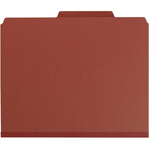 SMEAD MANUFACTURING CO. 14079 FOLDERS W/ POCKET DIVIDERS,10/BX, RED