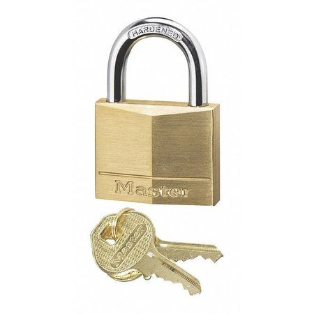 MASTER LOCK 140D SOLID PADLOCK,CORROSION PROTECTION,BRASS