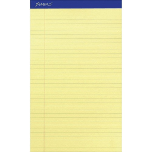 TOPS MANUFACTURING CO. 20230 PERFORATED PAD,LEGAL RULE,50 SHEETS/PAD