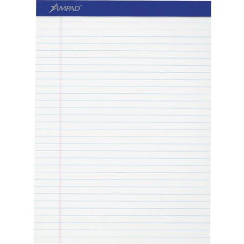 TOPS MANUFACTURING CO. 20320 WRITING PADS,PERFORATED,LEGAL RULED