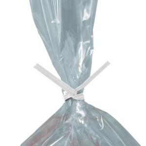 BOX PARTNERS PBT7W POLY BAG,TIE,PAPER,REUSABLE,WIRE COIL