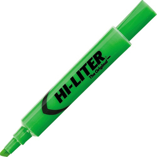 AVERY 24020 HIGHLIGHTER,CHISEL POINT,1DOZEN,GREEN