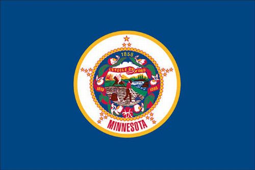 VALLEY FORGE FLAG CO 82222230 MINNESOTA FLAG,SPECTRAMAX,SEWN NYLON