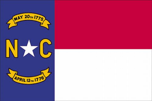 VALLEY FORGE FLAG CO 82232330 NORTH CAROLINA FLAG,SPECTRAMAX,NYLON