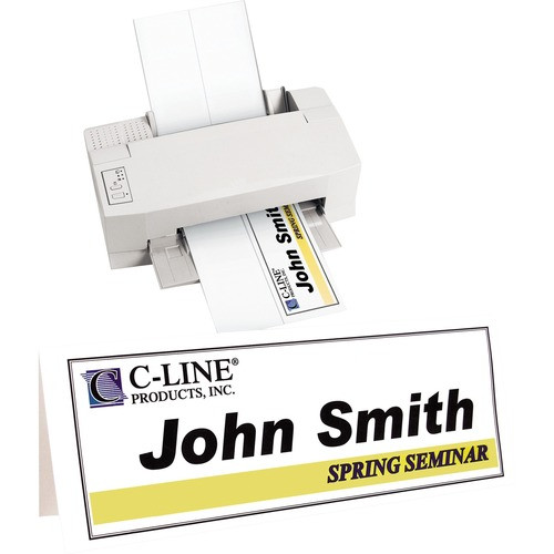 C-LINE PRODUCTS 87517 PRINTER-READY NAME TENT CARDS