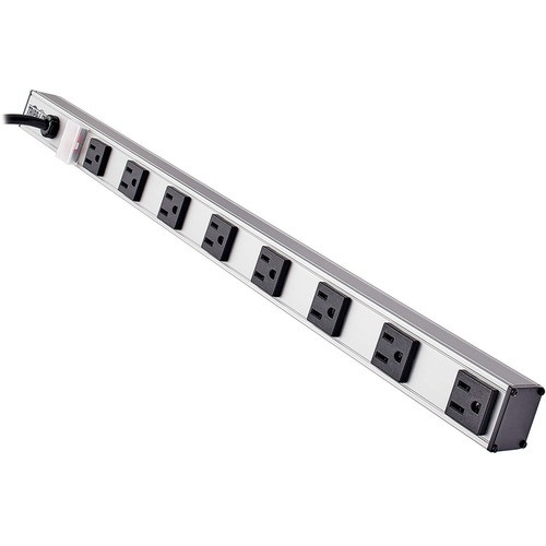 TRIPP LITE PS2408 MULTIPLE OUTLET POWER STRIP,SILVER