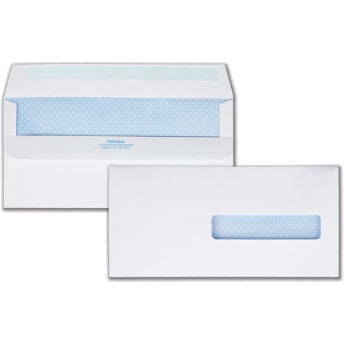 QUALITY PARK 21438 SECURITY ENVELOPE,#10,WHITE,500/BOX