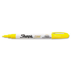 SANFORD CORPORATION 35539 PAINT SHARPIE,OIL BASE,FINE POINT,YELLOW