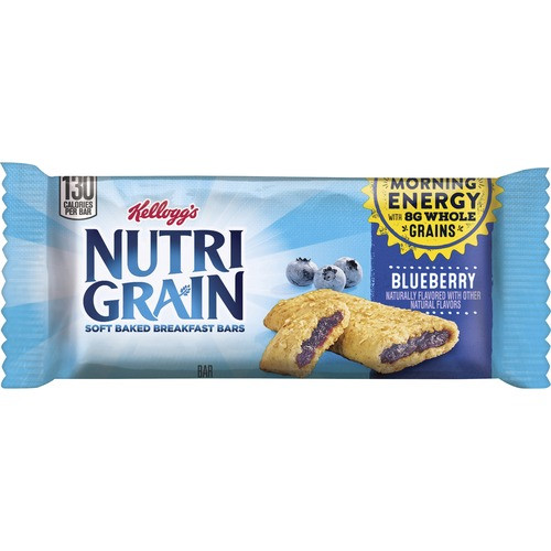 KEEBLER COMPANY 35745 NUTRIGRAIN CEREAL BARS,16/BX,BLUEBERRY
