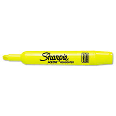 SANFORD CORPORATION 25025 HIGHLIGHTER,ACCENT,TANK STYLE,CHISEL TIP
