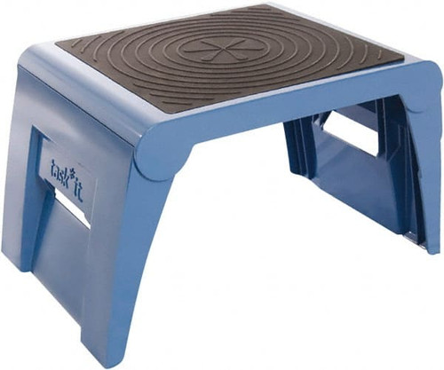CRAMER 50051PK-63 FOLDING STEP STOOL,1UP,BLUE