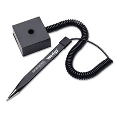 MMF INDUSTRIES 28508 WEDGY COIL BALLPOINT COUNTER PEN WITH SQ