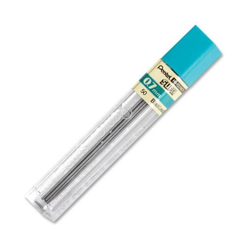 PENTEL 50F LEAD,0.7MM,F,12CT