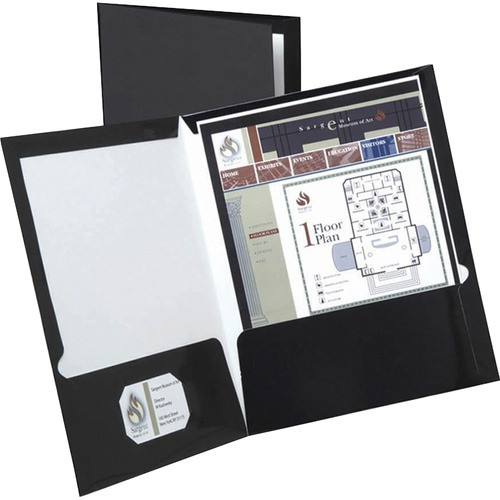 OXFORD 51706 OXFORD  LAMINATED PORTFOLIO, 2-POCKET, L