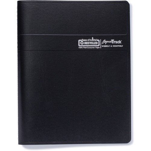 HOUSE OF DOOLITTLE 29602 WEEKLY/MONTHLY APPOINTMENT BOOK, BLACK