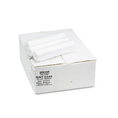 WEBSTER GNT3340 HIGH DENSITY WASTE CAN LINERS, 31-33GAL,