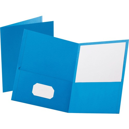 OXFORD 57501 OXFORD  TWIN POCKET FOLDERS,W/O FASTENER
