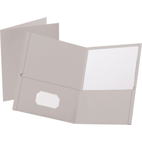 OXFORD 57505 OXFORD  TWIN POCKET FOLDERS,W/O FASTENER