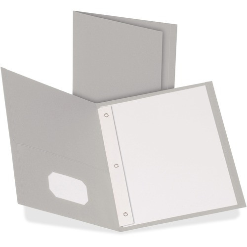 OXFORD 57705 OXFORD  TWIN POCKET FOLDERS,W/FSTNRS,11"