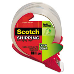 3M COMPANY 3450S-RD PACKAGING TAPE, 1.88"X38.2YDS,1.88" CORE