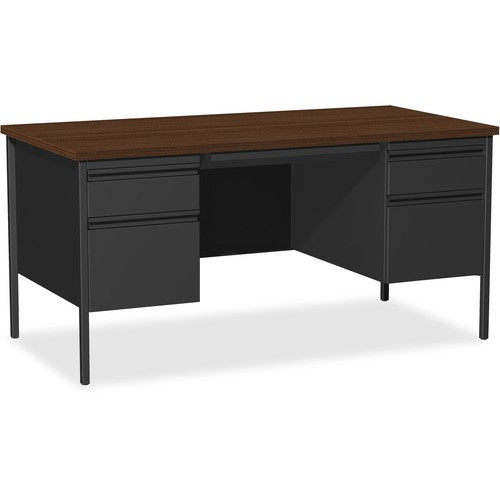 LORELL 60927 LORELL  DOUBLE PEDESTAL DESK, 60"X30"X29