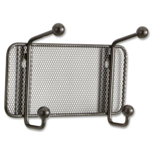SAFCO 6401BL RACK,ONYX,MESH,WALL,2HOOK