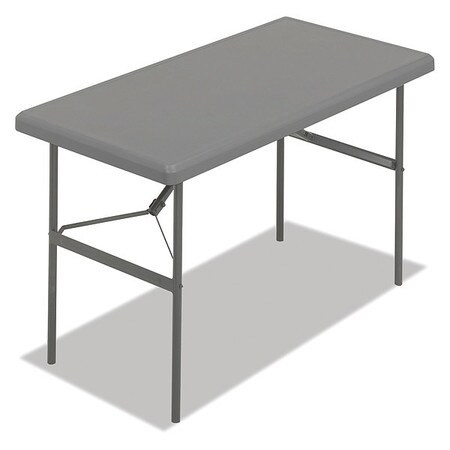 ICEBERG 65207 TABLE,FOLDING,24X48,CGY