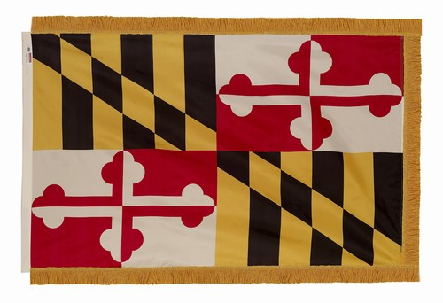 VALLEY FORGE FLAG CO 35242200 SPECTRAMAX 3'X5' NYLON INDOOR MARYLAND F