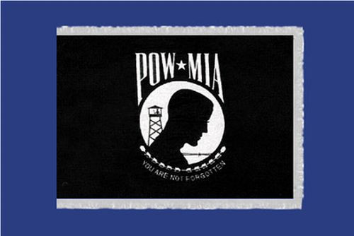 VALLEY FORGE FLAG CO 35242650 PERMA-NYL 3'X5' NYLON INDOOR POW/MIA FLA