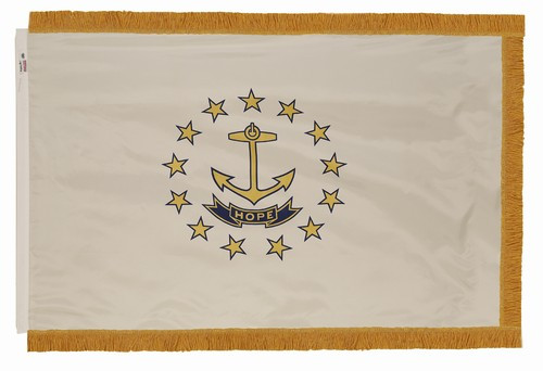 VALLEY FORGE FLAG CO 35242390 SPECTRAMAX 3'X5' NYLON INDOOR RHODE ISLA