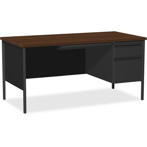 LORELL 66905 LORELL  SINGLE PEDESTAL DESK, RH, 66"X30