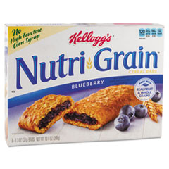 KELLOGG'S 35745 CEREAL BARS, BLUEBERRY,1.3OZ BAR, 16/BOX