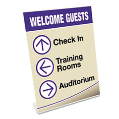 DEFLECT-O 69701 HOLDER,SIGN,STND,SIDELD,LTR