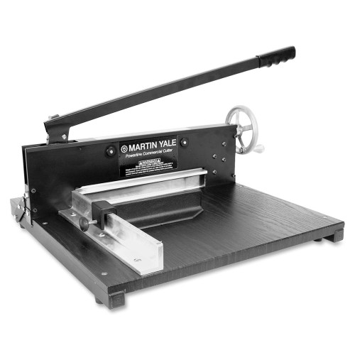 PREMIER 7000E GUILLOTINE PAPER CUTTER 30 IN L WOOD