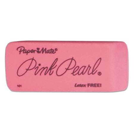 PAPERMATE 70521 PAPER MATE  PEARL ERASER, LARGE, 12/BX, 