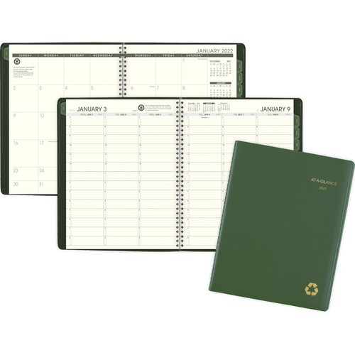 AT-A-GLANCE 70950G6009 WEEKLY/MONTHLY APPOINTMENT BOOK