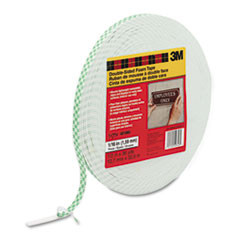 3M COMPANY 401612 TAPE,FOAM,0.5"X36YDS ROLL
