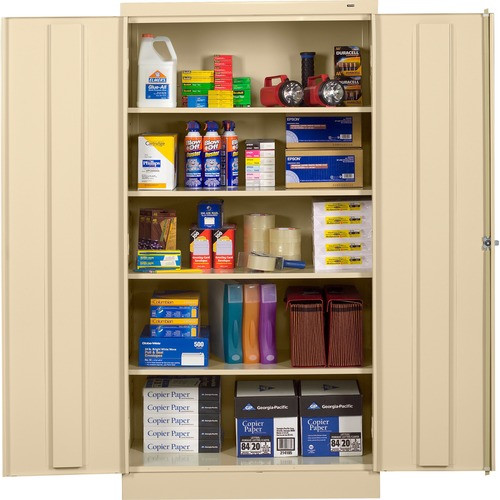 TENNSCO CORP 7218PY STORAGE CABINETS,36X18X72,PUTTY