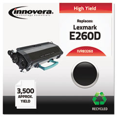 INNOVERA IVR83260 PRINTER TONER, E60D, 3500 YIELD, BLACK