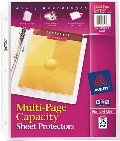 AVERY 74171 PROTECTOR,SHEET,HICAP,HW,CL