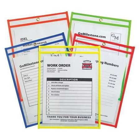 C-LINE PRODUCTS 43910 HOLDER,SHOPTICKET,9X12,AST
