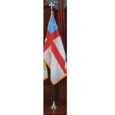 VALLEY FORGE FLAG CO 46259080 PERMA-NYL 4'X6' NYLON INDOOR EPISCOPAL F