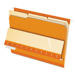 ESSELTE PENDAFLEX CORP. 421013ORA FILE FOLDERS,1/3 CUT TOP TAB,LETTER