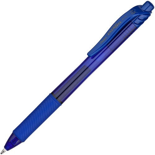PENTEL BL110C ROLLER GEL PEN,BLUE INK,BOLD
